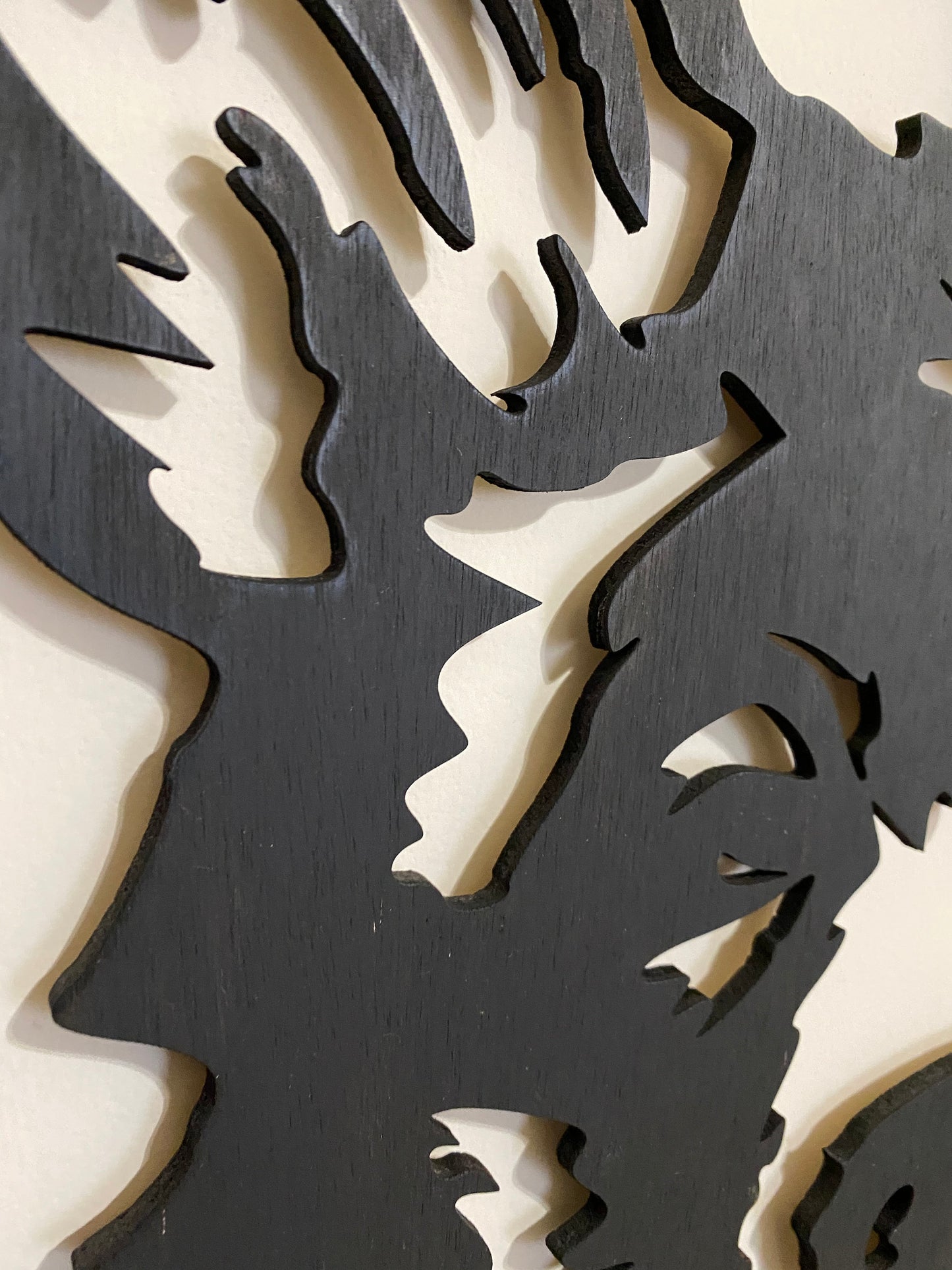 Wooden Bear Paw wall hanging