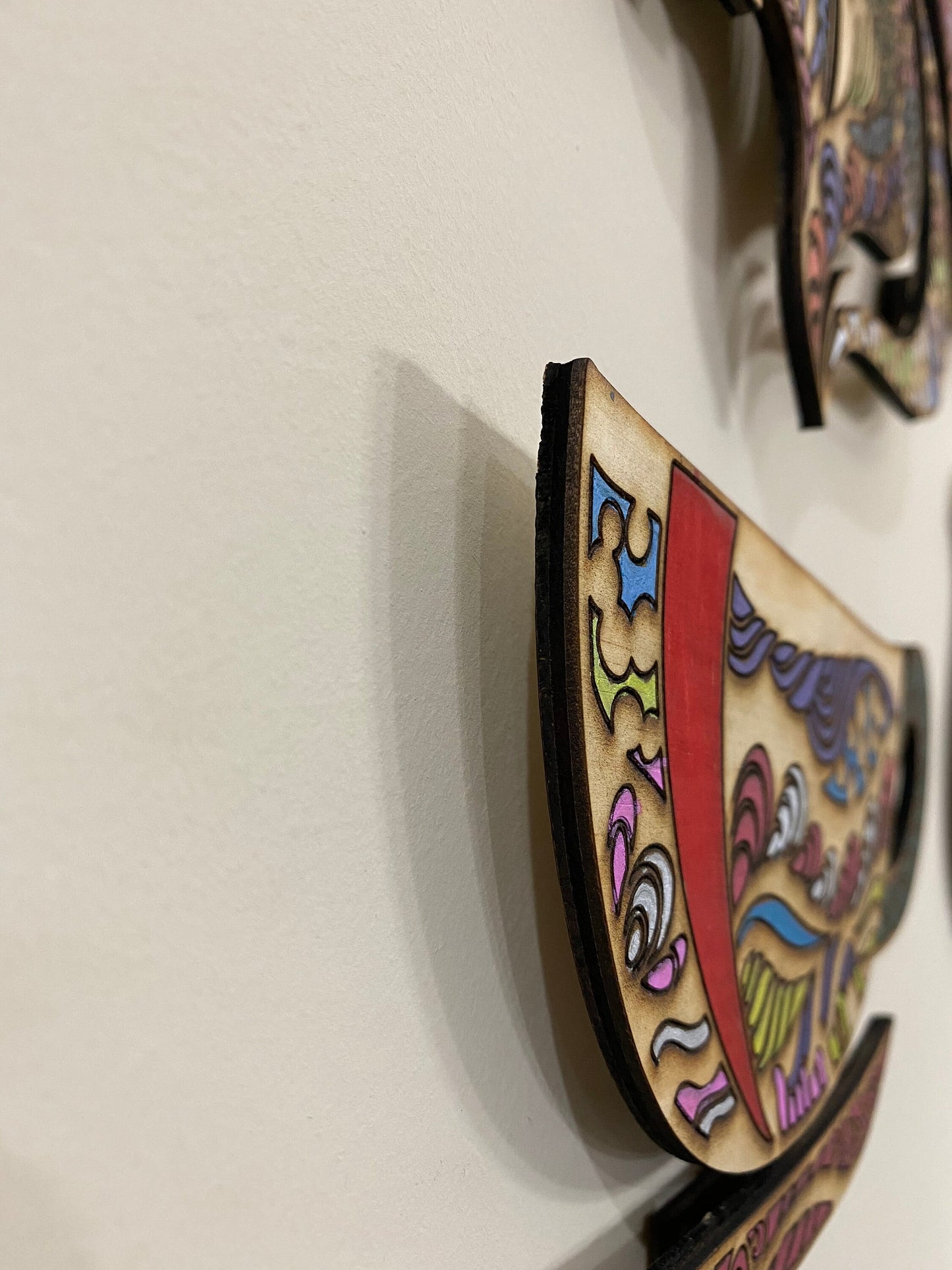 Kitchen wall decor wooden