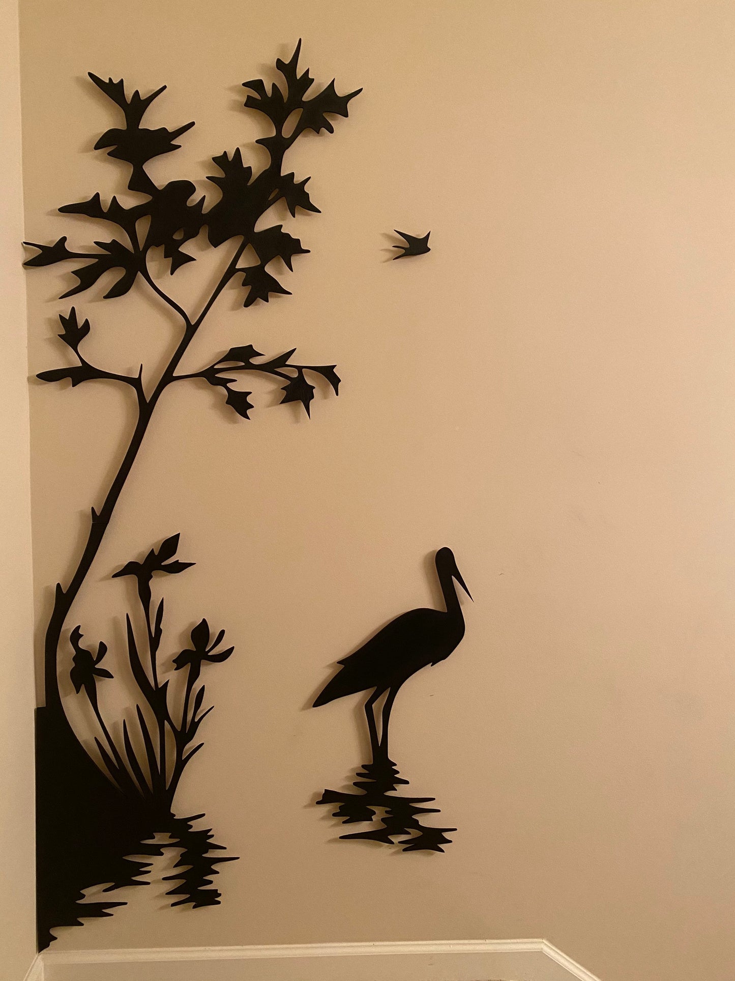 Wooden wall decor