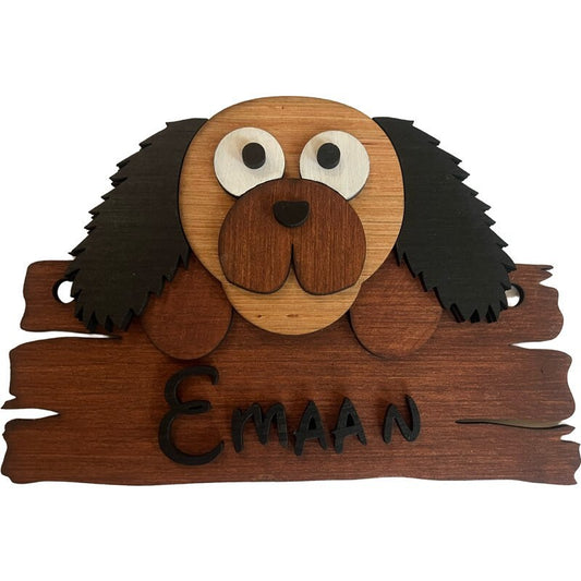 Personalized Kids name wooden name plate